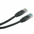 UTP-Patchcord, Cat.5e, RJ45 M-5m, ungeschirmt, schwarz, economy